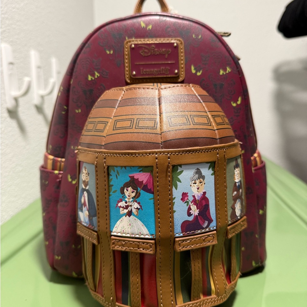 Loungefly Haunted Mansion Backpack - Moving Portraits